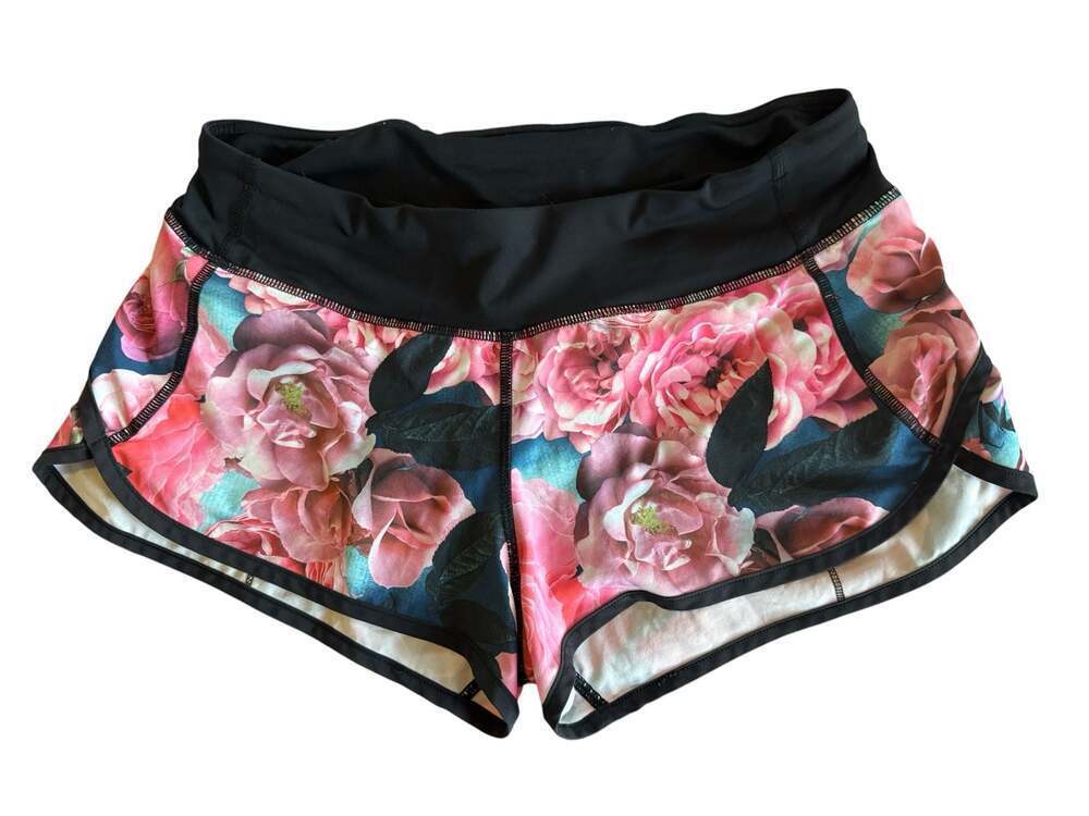 Lululemon Speed Short Floral Print Size 6